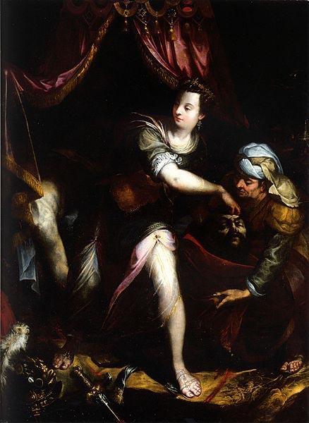 Lavinia Fontana Judith and Holofernes. oil painting image